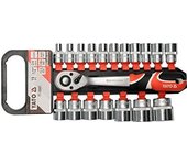 Yato YT-38681 Juego de llaves de tubo 19 pieza(s)