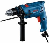 Bosch Professional taladro percutor con cable GSB 600 (motor de 600 W, 13 mm de taladrado en hormigón, escobilla de carbón)