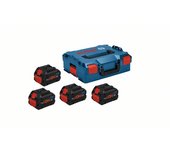Bosch Professional 18V System ProCORE18V - Set 4 baterías de litio (4 x ProCORE 5.5Ah, en L-BOXX)