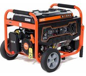 Generador eléctrico NAC 3,0kW 230V con AVR y arranque eléctrico, ideal para suministro de energía en obras, emergencias y exteriores, motor potente y estable
