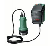 Bosch Home and Garden 06008C4202 Bomba de Agua Sumergible a Batería GardenPump, Sistema de 18 V, 1 x Batería, en Caja