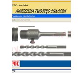 Portabrocas SDS Plus 110mm | Falc | Adaptador para Coronas Perforadoras | Alta Resistencia | Compatible con Taladros de Impacto | Fijación Segura