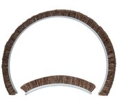 Bosch 1 cepillo de repuesto Pro (23 x 108 mm, accesorio profesional para amoladora angular pequeña)