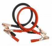 Cables de arranque Hogert 400A 3 metros, uso automotriz, alta conductividad, pinzas aisladas, ideales para baterías de coches y furgonetas