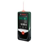 Bosch AdvancedDistance 50 C Medidor Láser (Mide con precisión distancias de hasta 50 m, Pantalla táctil, Diferentes Funciones de medición con Asistencia integrada, en Caja de cartón)
