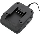 YATO, modelo YT-828503, Cargador para coche, ideal para baterías de herramientas eléctricas, 18V 2A, carga en vehículo, portátil, práctico y compatible con gama YATO 18V