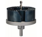 Set Bosch de 6 sierras de corona (para metales no ferrosos, madera, plástico, Ø 46-81 mm, accesorios para taladros)