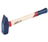 Juco Martillo de cerrajero LUX, Martillo pequeño Carpintero, Martillo de encofre, elemento metálico forjado y barnizado en el horno, pieza de trabajo templada por inducción