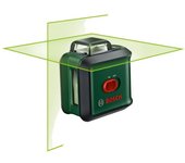 Bosch Nivel Láser de Líneas Cruzadas UniversalLevel 360 (líneas de láser en vertical + horizontal, incl. 360° para la alineación por toda la estancia, en caja de cartón)