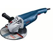 Bosch Professional GWS 20-230 P - Amoladora angular (2000 W, Ø 230 mm, PROtection, disco de diamante)