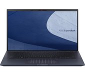 ASUS ExpertBook B9 B9400CBA-KC0880X Intel® Core™ i7 i7-1255U Portátil 35,6 cm (14") Full HD 16 GB LPDDR5-SDRAM 1 TB SSD Wi-Fi 6E (802.11ax) Windows 11 Pro Alemán Negro