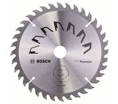 Bosch 1x Hoja de Sierra Circular Precison (para Madera, Ø 160 x 2.5/1.5 x 20/16 mm, 36 Dientes, ATB, con 1x Anillo de Reducción 16 mm, Accesorios Sierras Circulares)