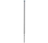 Bosch Professional 1 x Brocas para martillo Expert SDS max-8x, para Hormigón armado, 25.00 x 720 mm, Accesorios Martillo perforador rotativo