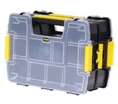 Stanley STST1-71197 pieza pequeña y caja de herramientas Negro, Blanco, Amarillo