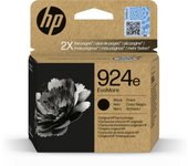 HP 924e EvoMore Negro 4K0V0NE, Cartucho de Tinta Original Compatible con Impresoras OfficeJet Pro Serie 8120 e 8130
