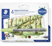 Staedtler pigment brush pen 371 rotulador Amarillo 1 pieza(s)