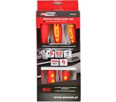 Juego de Destornilladores VDE AWTOOLS S2 5 piezas, herramientas aisladas de alta calidad, ideales para trabajos eléctricos, duraderos y resistentes, perfectos para proyectos de seguridad