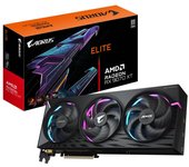 GIGABYTE AORUS Radeon RX 9070 XT ELITE 16G Tarjeta Gráfica - 16GB GDDR6, 256 bits, PCI-E 5.0, 3100 MHz Frecuencia Base, 2 x DisplayPort, 2 x HDMI, GV-R9070XTAORUS E-16GD