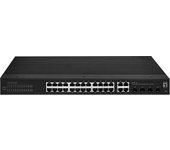 LevelOne IGS-2128 switch Gestionado L2 Gigabit Ethernet (10/100/1000) Negro
