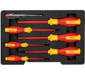 Bosch Professional juego de destornilladores VDE TX (con un destornillador buscapolo - 7 piezas)