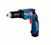 Bosch Professional 12V System GTB 12V-11 - Atornillador a batería para placa de yeso (0-3000 rpm, 2 baterías x 2.0 Ah, en caja), Azul