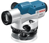 Bosch professional nivel óptico gol 20 g (aumento 20x, bt 260, gr 500, unidad de medida: 400 gon, alcance: hasta 60 m, en maletín de transporte)