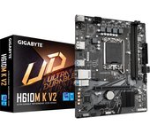 GIGABYTE H610M K V2 Placa base - Procesadores Intel Core 14ª generación, hasta 5600 MHz DDR5, 1xPCIe 3.0 M.2, LAN 1GbE, USB 3.2 Gen 1