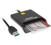 Hamlet HUSCR-A30 lector de tarjeta inteligente Interior USB USB tipo A Negro
