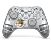 Microsoft Ghost Cipher Oro, Gris claro, Transparente Bluetooth/USB Gamepad Analógico/Digital Android, PC, Xbox One, Xbox Series S, Xbox Series X, iOS
