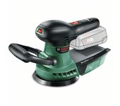 Bosch Home and Garden Bosch AdvancedOrbit 18 - Lijadora excéntrica a batería (sin batería, hoja lijadora, en caja de cartón), Verde, A batería 18 V