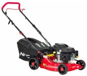 NAC Cortacésped a Gasolina con Tracción LP42-146-NG, motor 146cc, arranque fácil, ancho de corte 42 cm, ideal para jardines medianos.