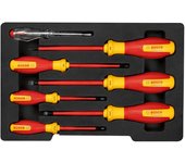 Bosch Professional juego de destornilladores VDE SL/PH (con un destornillador buscapolo - 7 piezas)