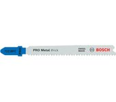 Bosch Pro Metal thick T121BFC - Hoja de sierra de calar (para chapas de acero, chapa de acero, longitud de 92 mm, sierra de calar profesional)