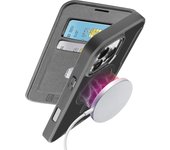 Cellularline 8018080483813 funda para teléfono móvil 16 cm (6.3") Folio Negro