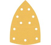 Bosch Professional 10x Lijas Expert C470 con 11 agujeros (para Madera dura, Pintura sobre madera, 102 x 62, 93 mm, grano 120, accesorios Multilijadora)