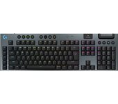 Logitech G G915 X LIGHTSPEED teclado Juego USB + RF Wireless + Bluetooth QWERTY Internacional de EE.UU. Negro