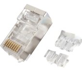Phasak Conector Cat.6A STP con guía máx. 24AWG (10) - PHK 2235