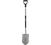 Pala Awtools Tronzado Metal Ostry, mango metálico con diseño ergonómico, ideal para excavar y trabajar suelos duros, herramienta afilada y resistente para jardinería.