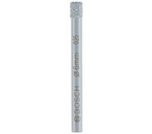 Bosch Professional 1x Broca de diamante Expert for Ceramic (para Azulejos duros, Piedra dura, Piedra blanda, Ø 6 mm, Accesorios Taladro)