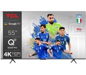 TCL C61 55C61B Televisor 139,7 cm (55") 4K Ultra HD Smart TV Wifi Titanio 450 cd / m²