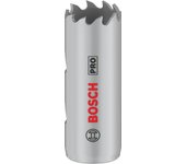 Bosch 1x Sierra de corona PRO Multi Material (para Madera blanda, Cartón-yeso, Ø 19 mm, Professional Accesorios Taladro)