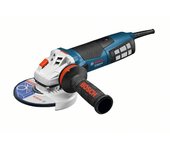 BOSCH 060179R002 - Miniamoladora GWS 19-150 CI Professional. 1.900 W. 150 mm. 9.700 rpm. Arranque suave. Protección contra rearranque. KickBack Stop. 2,4 Kg con Empuñadura anti-vibración. Caja de cartón.