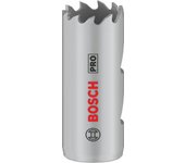 Bosch 1x Sierra de corona PRO Multi Material (para Madera blanda, Cartón-yeso, Ø 21 mm, Professional Accesorios Taladro)