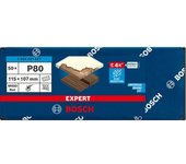 Bosch EXPERT M480 - Red de lijado (115 x 107 mm, G 80, 50 unidades)