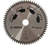 Hoja de sierra circular SPECIALD = 210 mm, taladro= 30 mm, T = 64