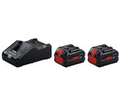 Bosch Professional 18V System Kit iniciación (2 baterías ProCORE 18V 8,0 Ah y Cargador ultrarrápido GAL 18V160)