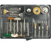 VOREL 25411 - accesorios mini amoladora establecer 17pcs