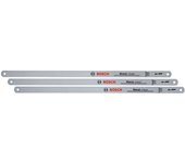 Bosch Hojas Sierra Metales limpias 300 mm, 3 Piezas (32 TPI; Hoja bimetálica Duradera Cortes limpios en Metal, Madera, plástico, Materiales compuestos)