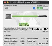 LANCOM Upgrade Advanced VPN Client (MAC, Bulk 10) Gestión de redes 10 licencia(s)