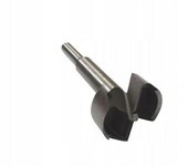 Broca saca-nudos, Silver, 35 mm, ideal para perforaciones limpias en madera, uso profesional en carpintería, corte preciso y rápido, acero resistente, larga duración